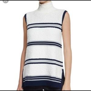 Derek Lam | striped wool turtle neck top